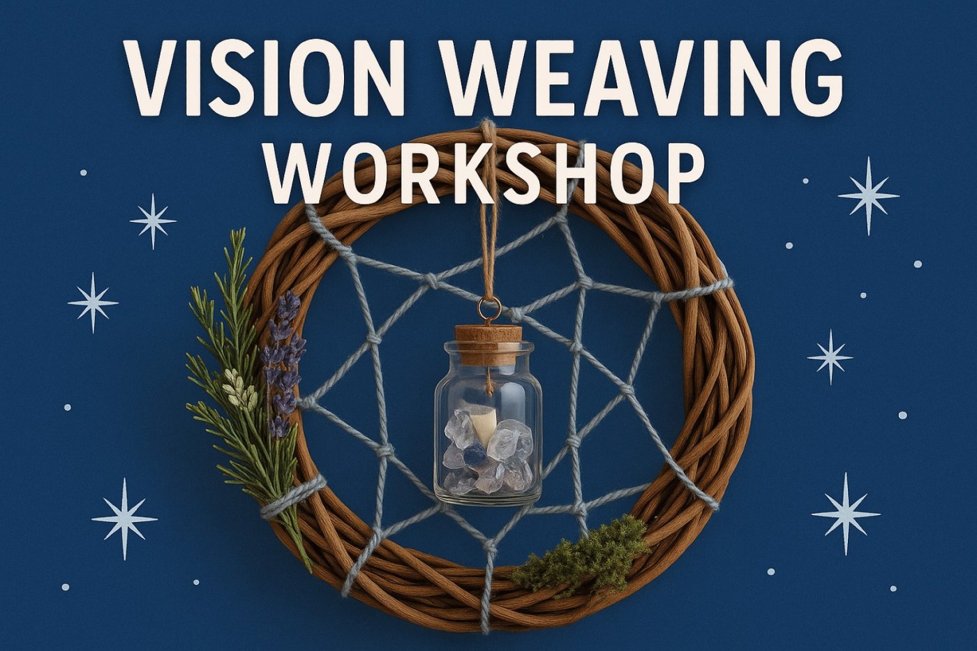 Vision Weaving - The Wreath of Intention, 4 January | Event in Woodford | AllEvents