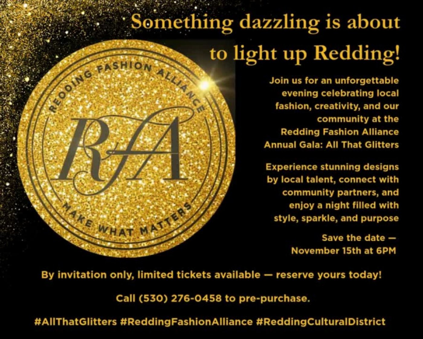 ALL THAT GLITTERS, 6 March | Event in Redding | AllEvents