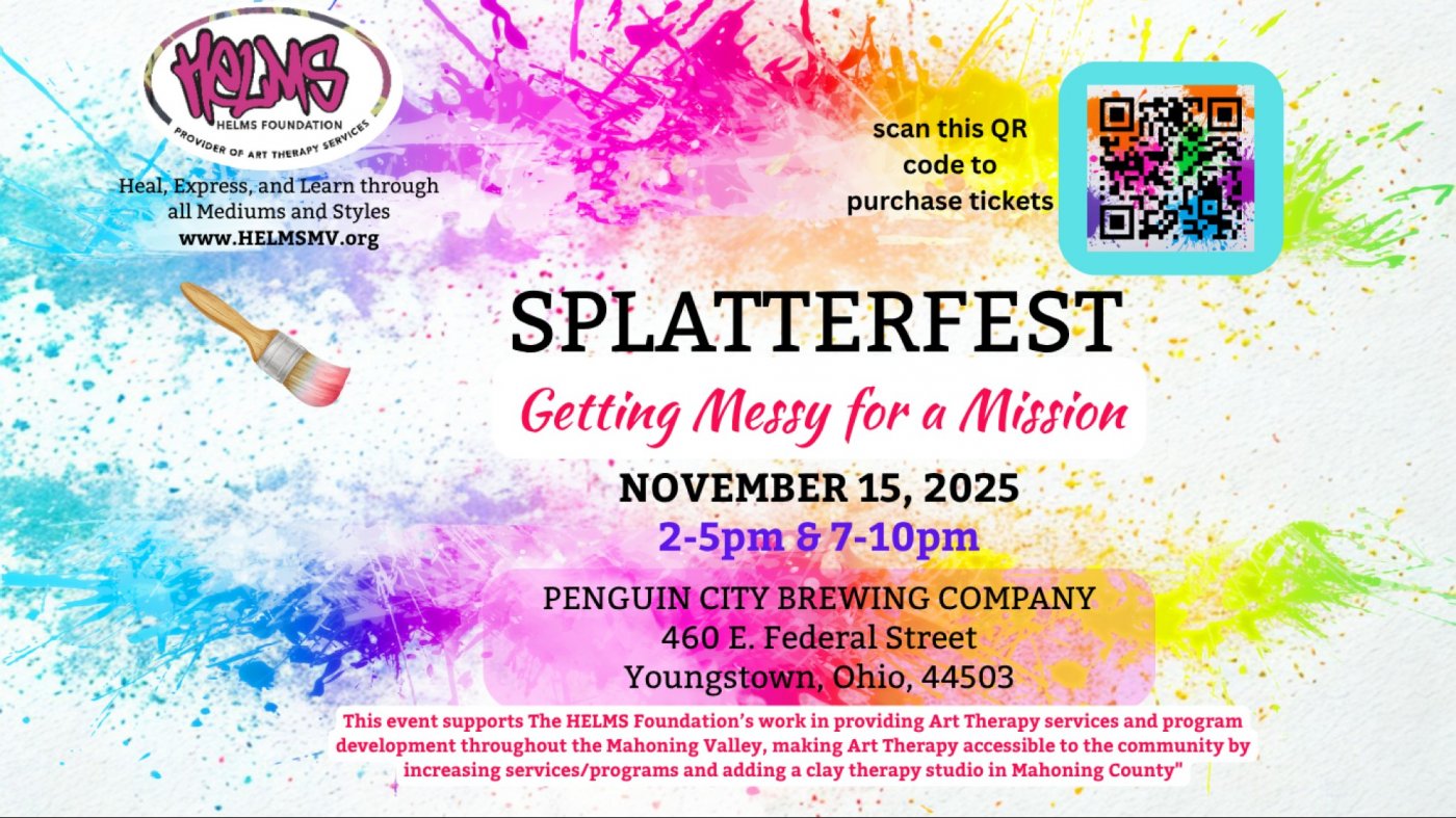SPLATTERFEST 2025:  Getting Messy for a Mission, 15 November | Event in Youngstown | AllEvents