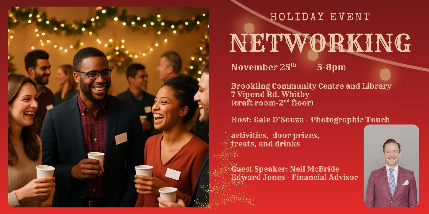 Networking Event - Holiday Special, 25 November | Event in Whitby | AllEvents