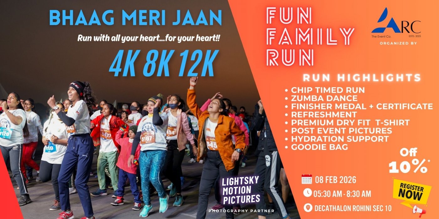 Bhaag Meri Jaan, 8 February | Event in New Delhi | AllEvents