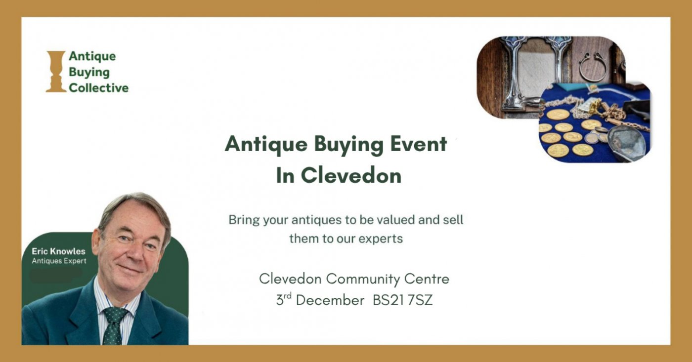 Antique Buying Event Clevedon, 3 December | Event in Clevedon | AllEvents