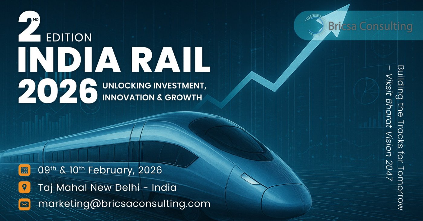 2nd Edition India Rail 2026, 9 February | Event in New Delhi | AllEvents