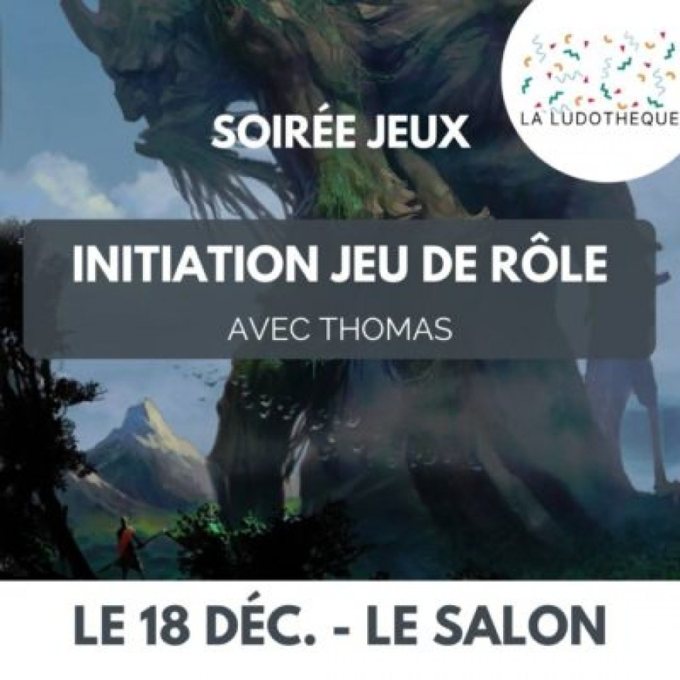 Soirée découverte – Initiation au Jeu de Rôle, 18 December | Event in Namur | AllEvents