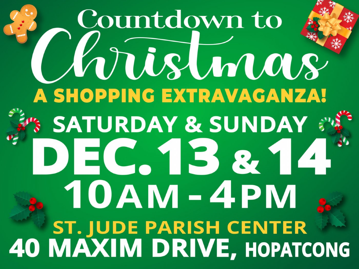 Countdown to Christmas, a Shopping Extravaganza!, 13 December | Event in Hopatcong | AllEvents
