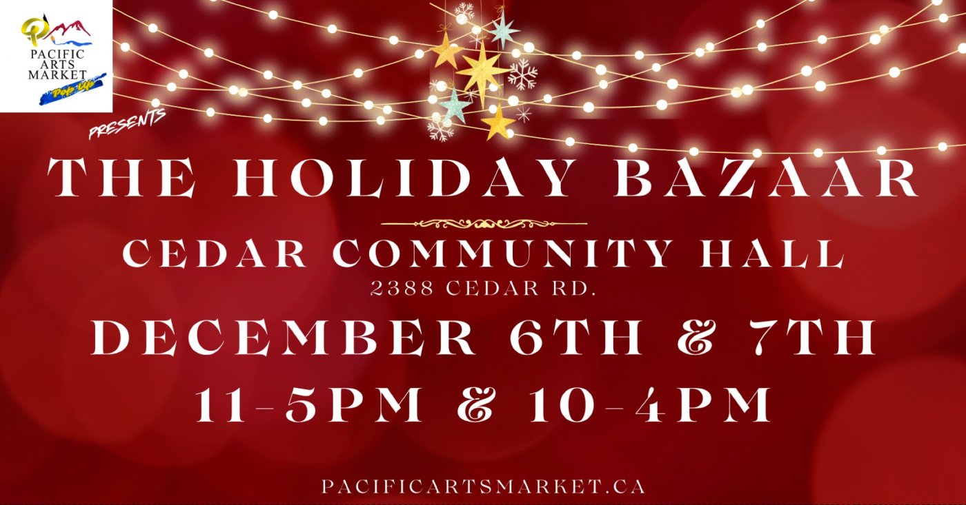 The Holiday Bazaar in Cedar, 6 December | Event in Nanaimo | AllEvents