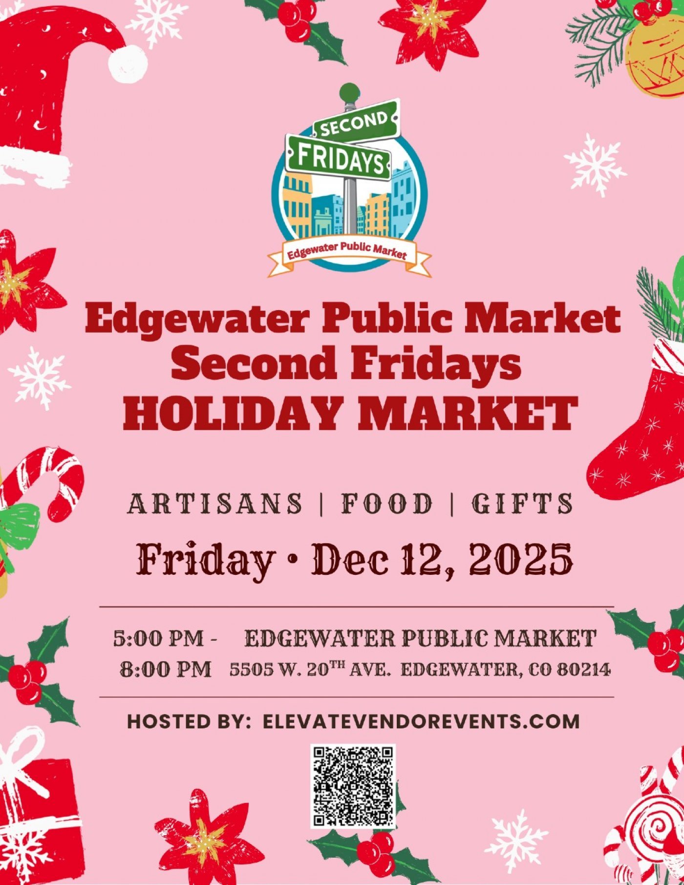 Edgewater Public Market  Second Fridays Holiday Market, 12 December | Event in Edgewater | AllEvents