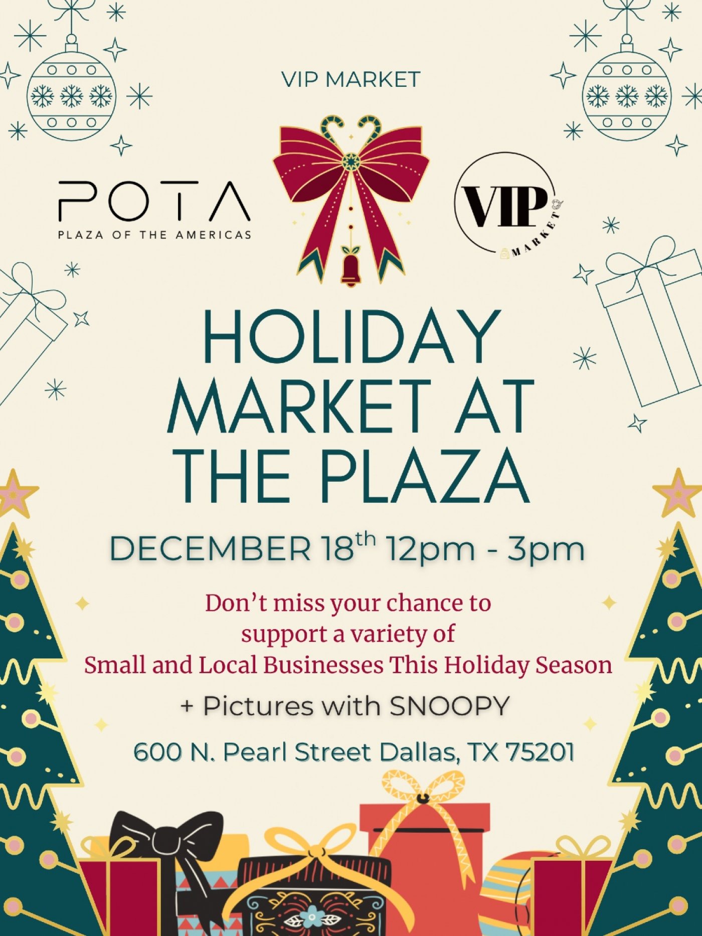 HOLIDAY MARKET AT THE PLAZA