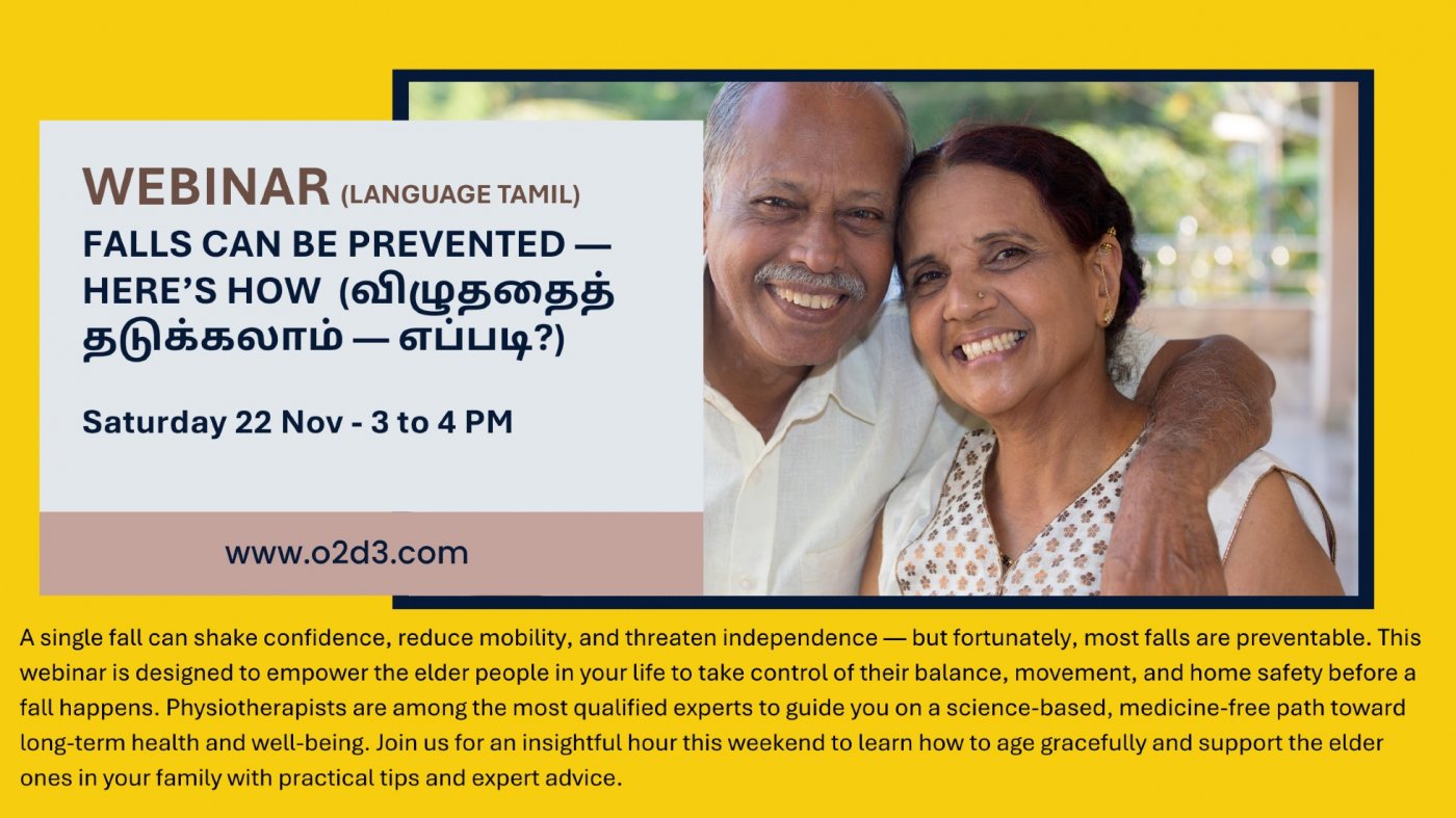 Webinar on Fall Prevention in Older Adults, 22 November | Online Event | AllEvents