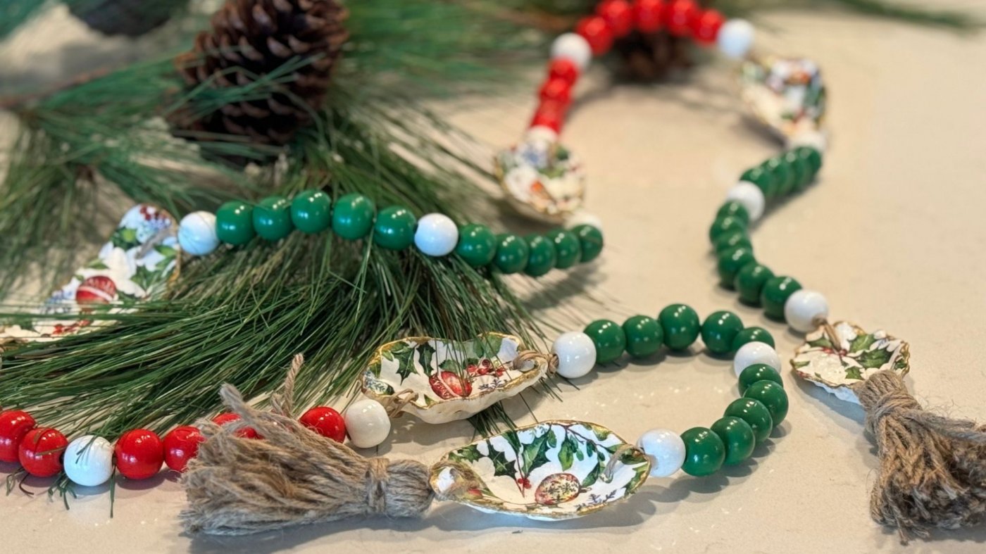 Oyster Shell Christmas Garland | Event in Comox | AllEvents