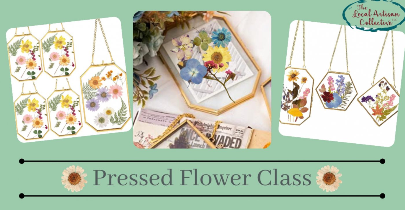 Pressed Flower in Hanging Glass Class on January 17th from 12:00 to 2:00 pm, 17 January | Event in Ogden | AllEvents