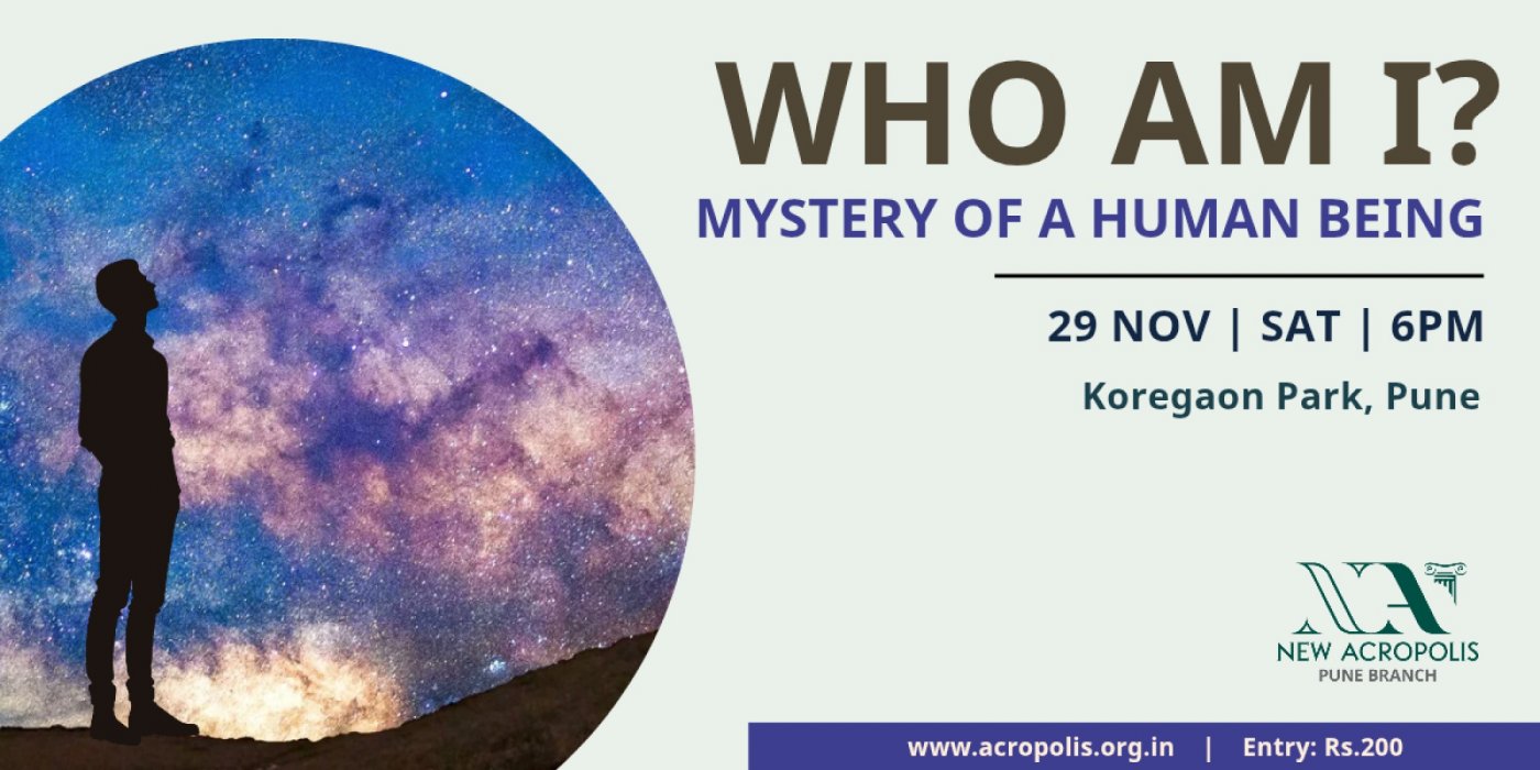 Who am I? – Mystery of a Human being, 29 November | Event in Pune | AllEvents