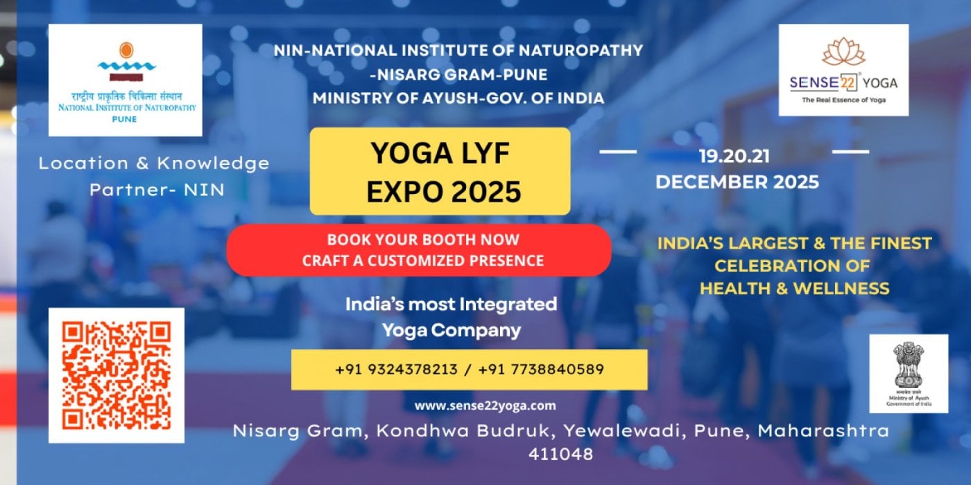 The YOGA LYF Healing & Wellness Festival 2025, NIN Pune, Ministry of Ayush, Gov. of India, 19 December