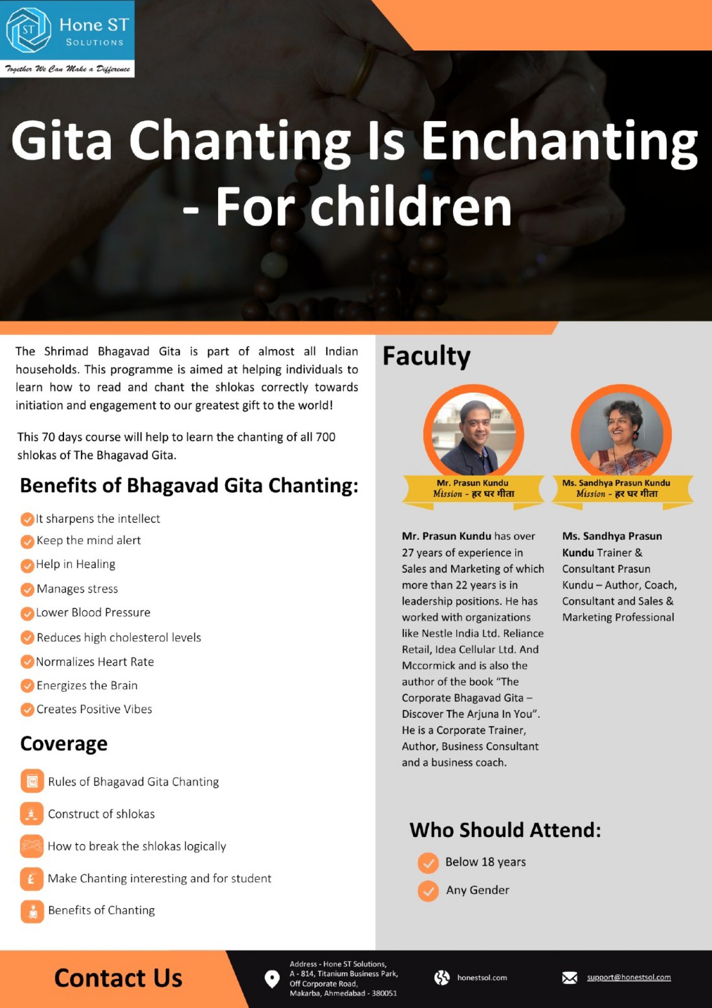 Gita Chanting Is Enchanting - For Children | Event in Ahmedabad | AllEvents