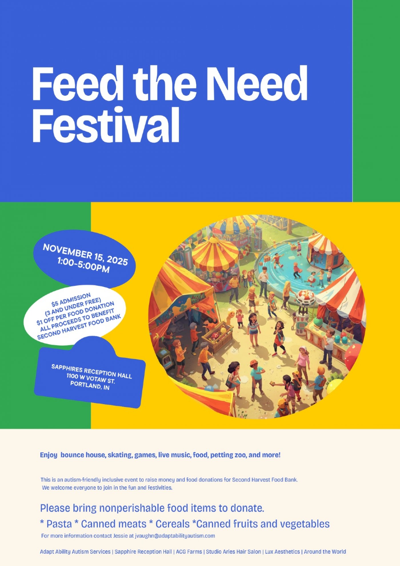 Feed the Need Festival, 15 November | Event in Portland | AllEvents