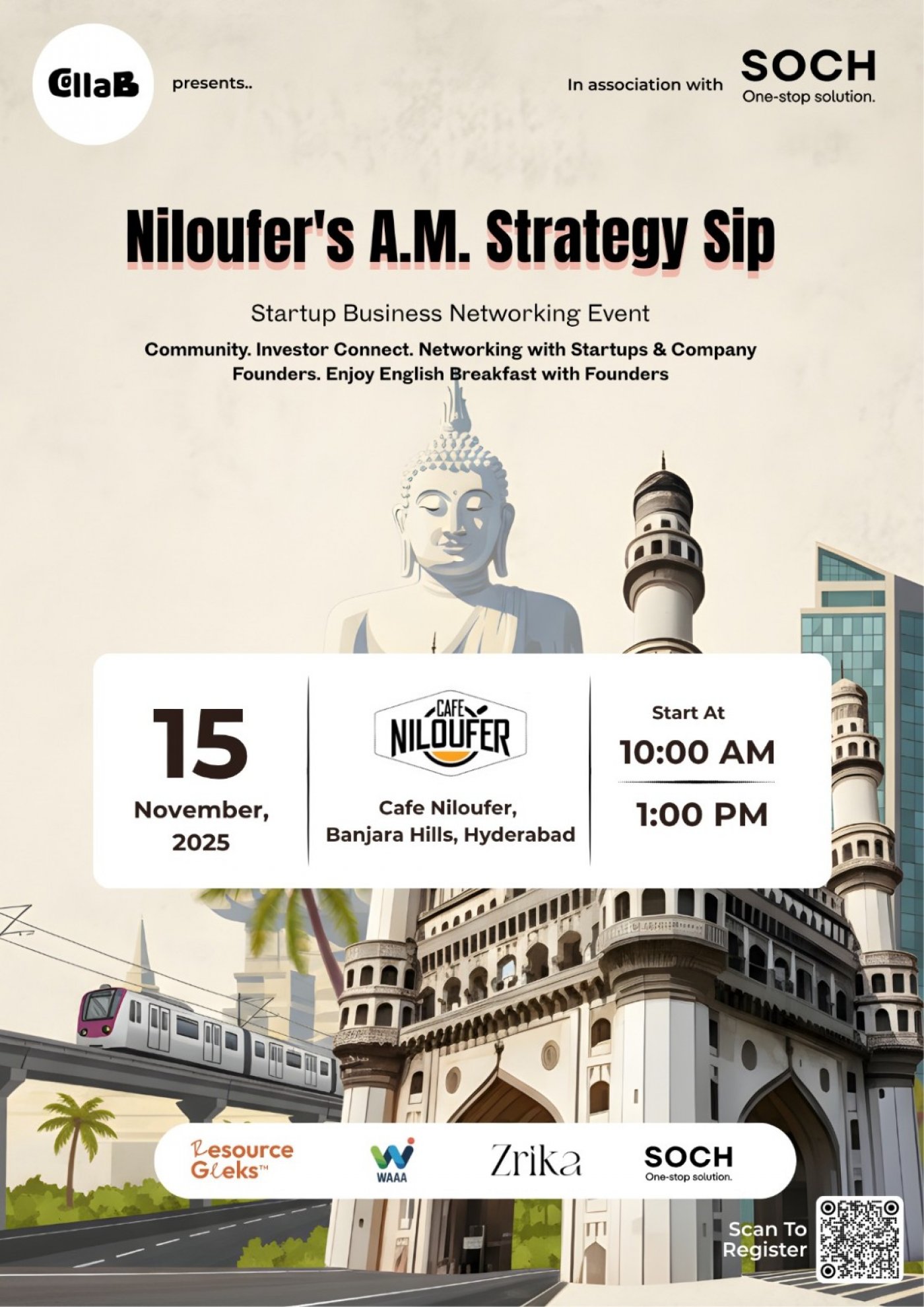 Startup Networking Event - By Collab, 15 November | Event in Hyderabad | AllEvents