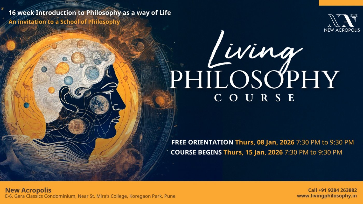 Free Orientation to Living Philosophy Course, 8 January | Event in Pune | AllEvents
