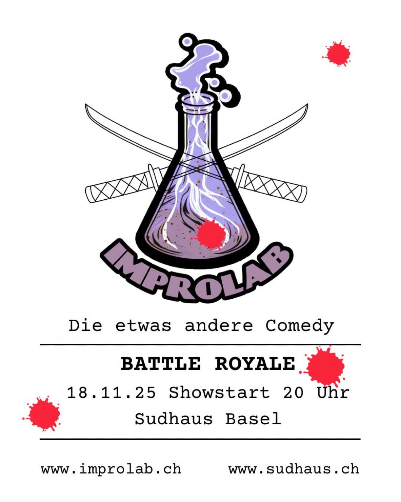 Improlab.ch präsentiert: BATTLE ROYALE, 18 November | Event in Basel | AllEvents