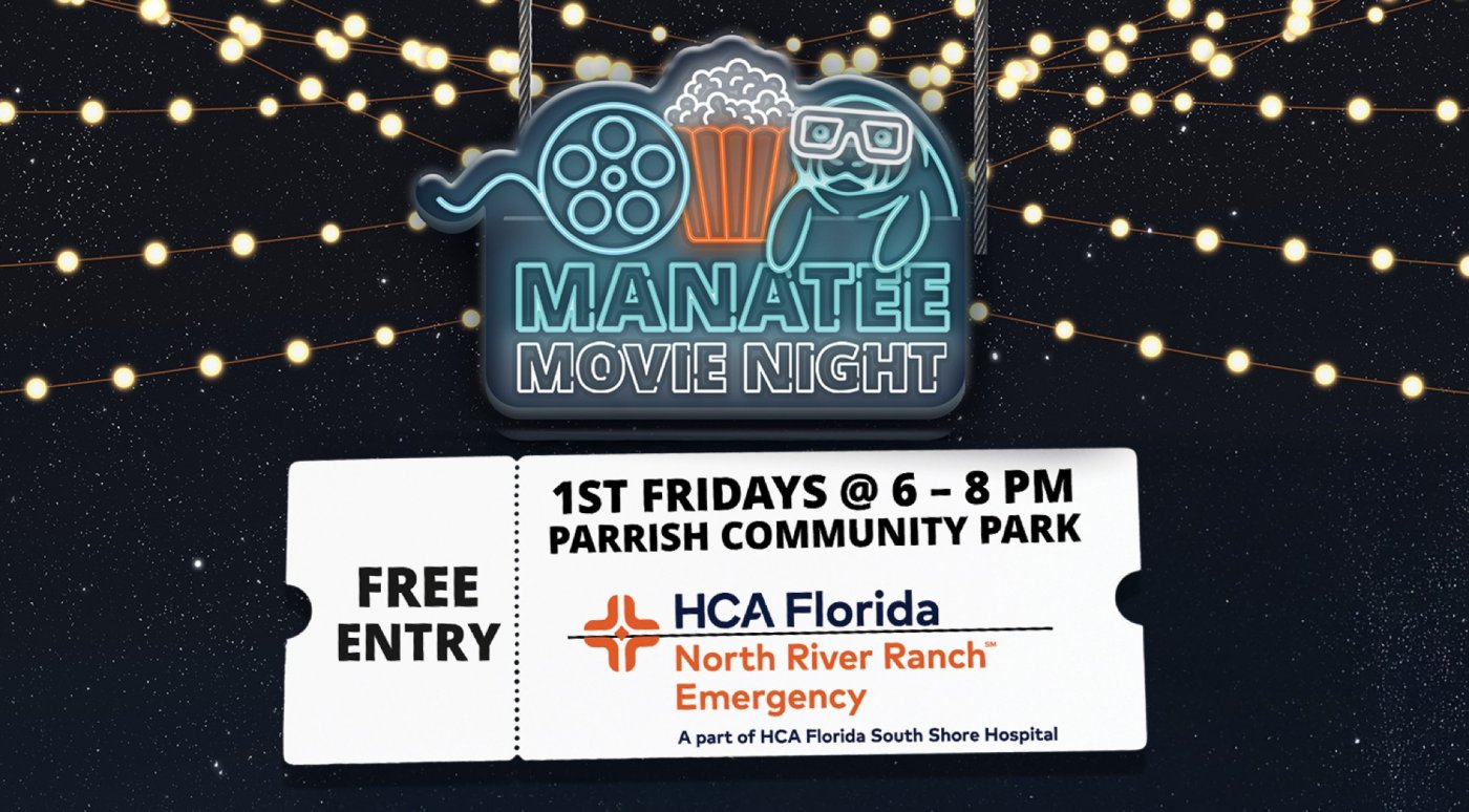 Manatee Movie Night at Parrish Community Park, 5 December | Event in Parrish | AllEvents