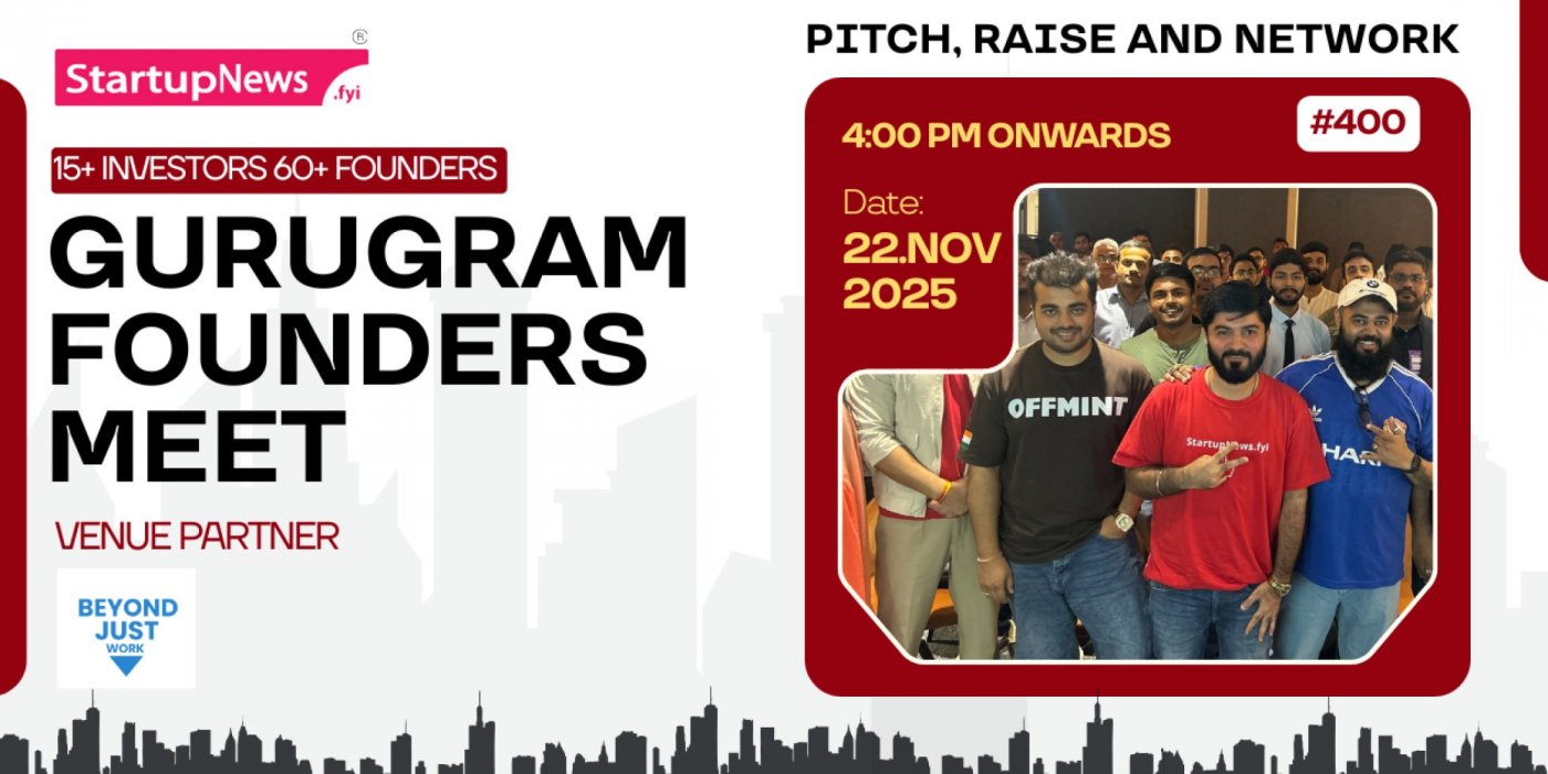 Founders Meet | Gurugram, 22 November | Event in Gurgaon | AllEvents