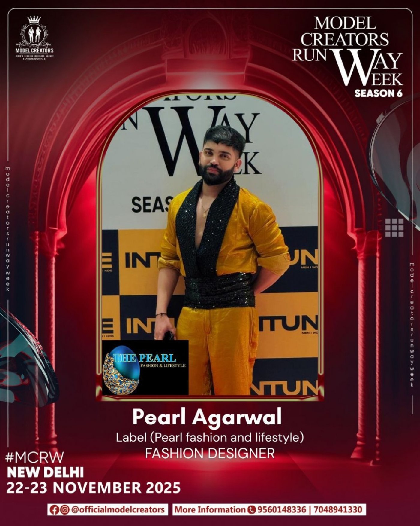 Grand Modeling Show Announcement – Model Creators Runway Week Season 6 , 23 November | Event in New Delhi