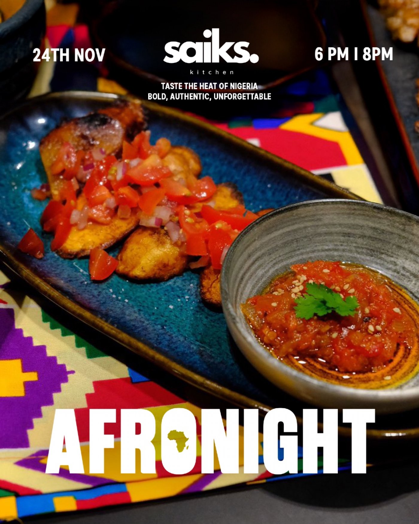Afronight. Discover Fufu by Saiks Kitchen., 24 November | Event in Munich | AllEvents