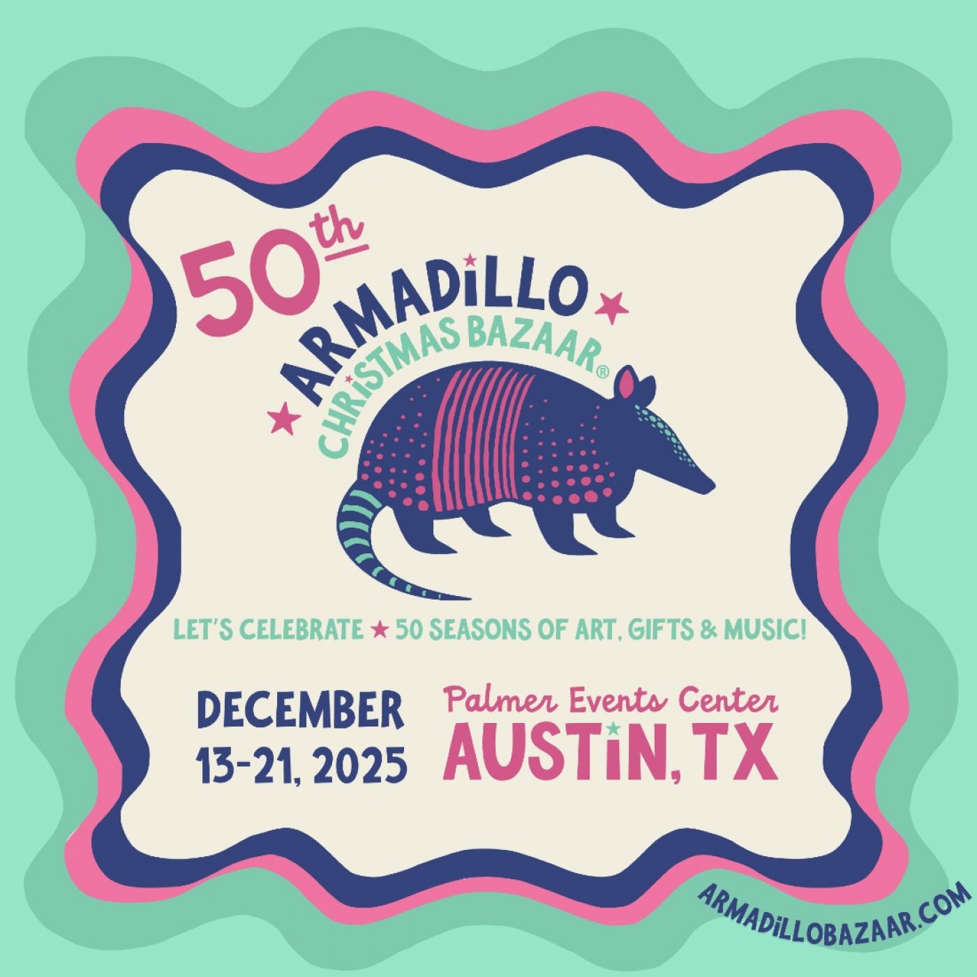 Armadillo Christmas Bazaar’s 50th season this Dec. 13-21 at the Palmer Events Center, 13 December | AllEvents