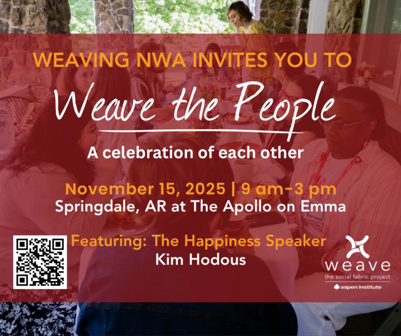 Weave The People: The Joy of Mutuality, 3 December | Event in Springdale | AllEvents