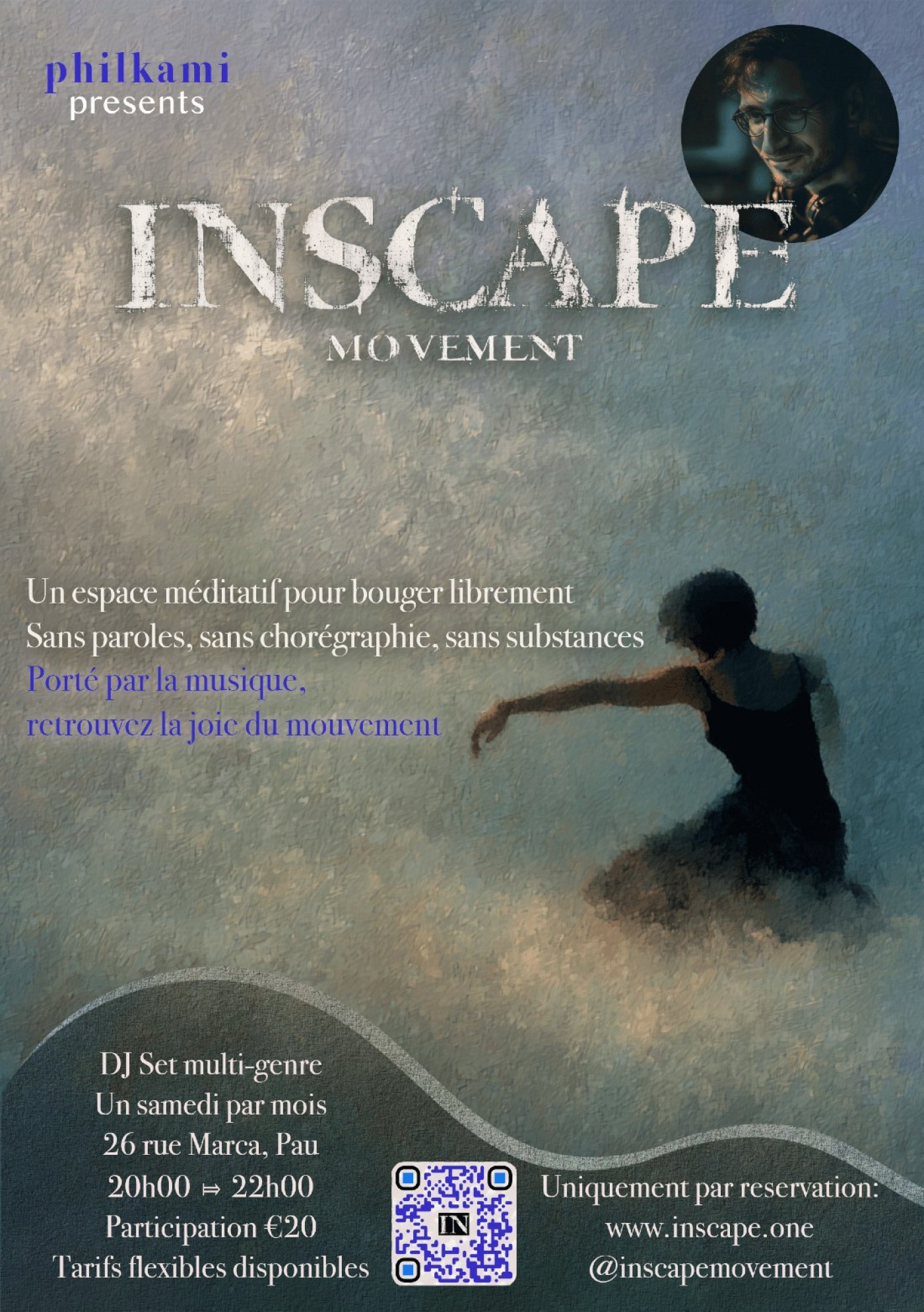 Inscape #2 - DJ Set Multi-Genre, Danse Libre, Ecstatic Danse, 15 November | Event in Pau | AllEvents
