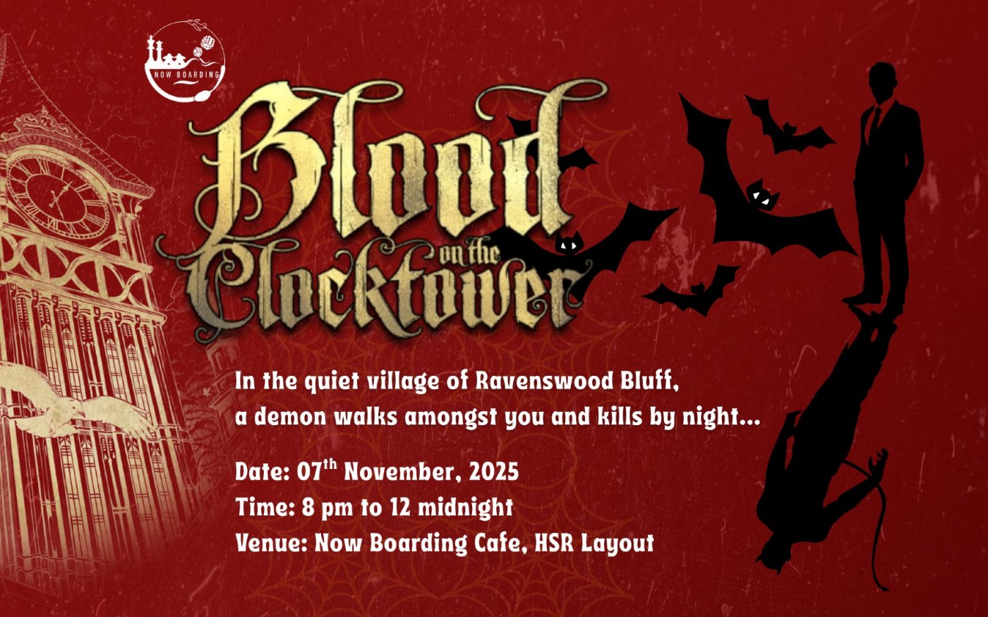 Blood on the Clocktower (like Mafia, but better) | Event in Bangalore | AllEvents