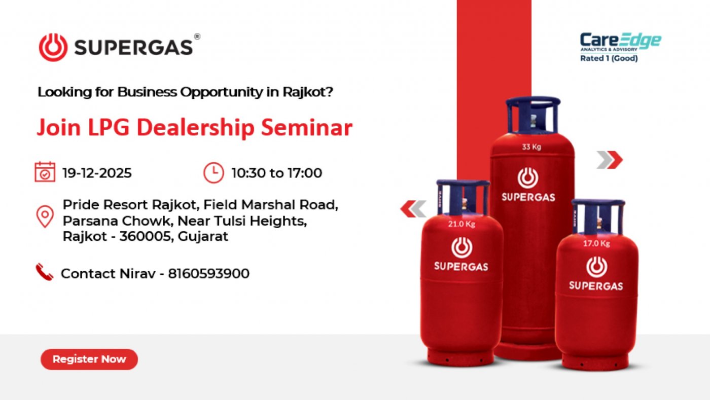 Seminar on LPG Cylinder Dealership | Rajkot, 19 December | Event in Rajkot | AllEvents