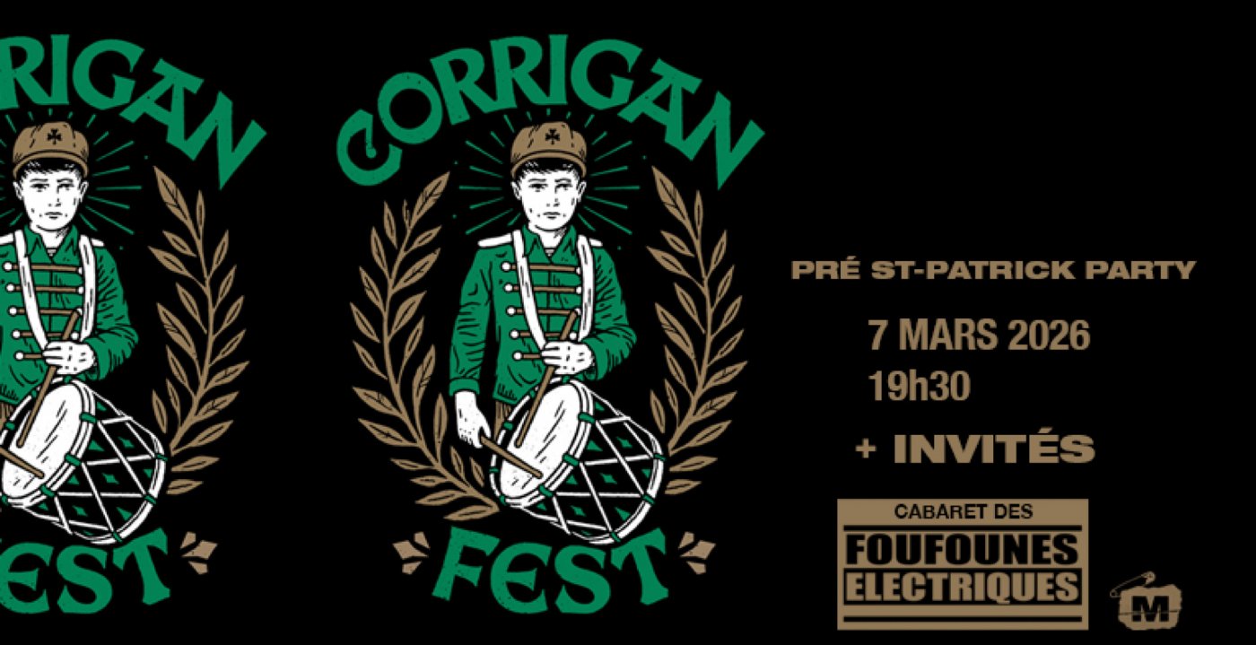 Corrigan Fest (St-Patrick Party), 7 March | Event in Montreal | AllEvents