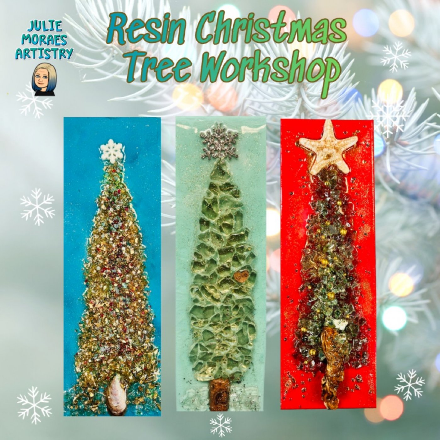 Tree-mendous Resin Christmas Tree W/Resin & Glass ~ADVANCED RESERVATION REQUIRED, 12 December | AllEvents