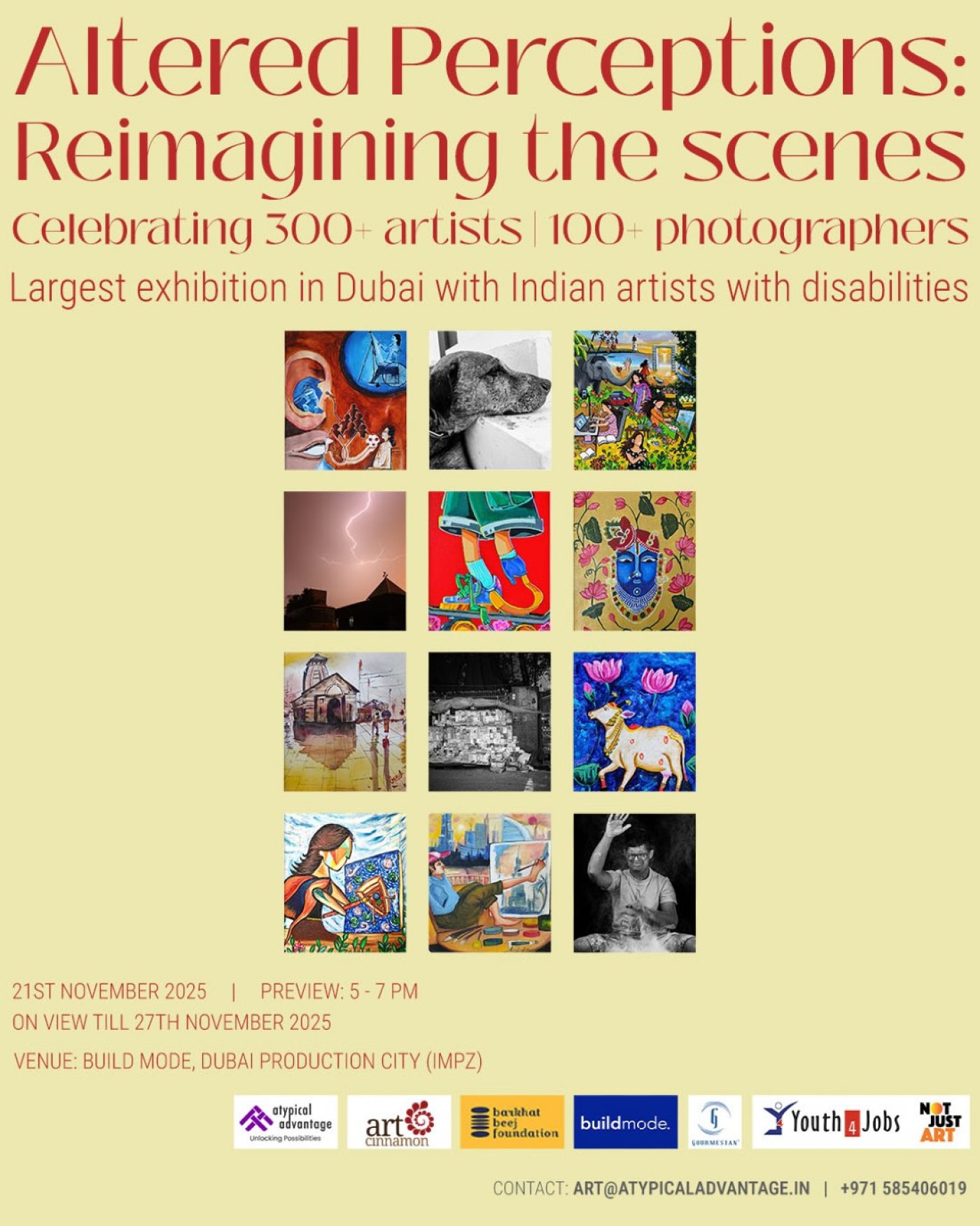 Altered Perceptions: Reimgaging the scenes, 21 November | Event in Dubai | AllEvents