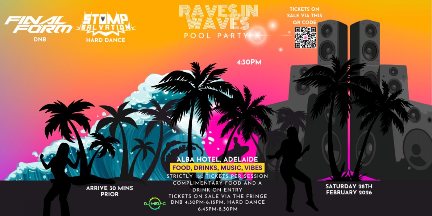 Raves In Waves, 28 February | Event in Adelaide | AllEvents