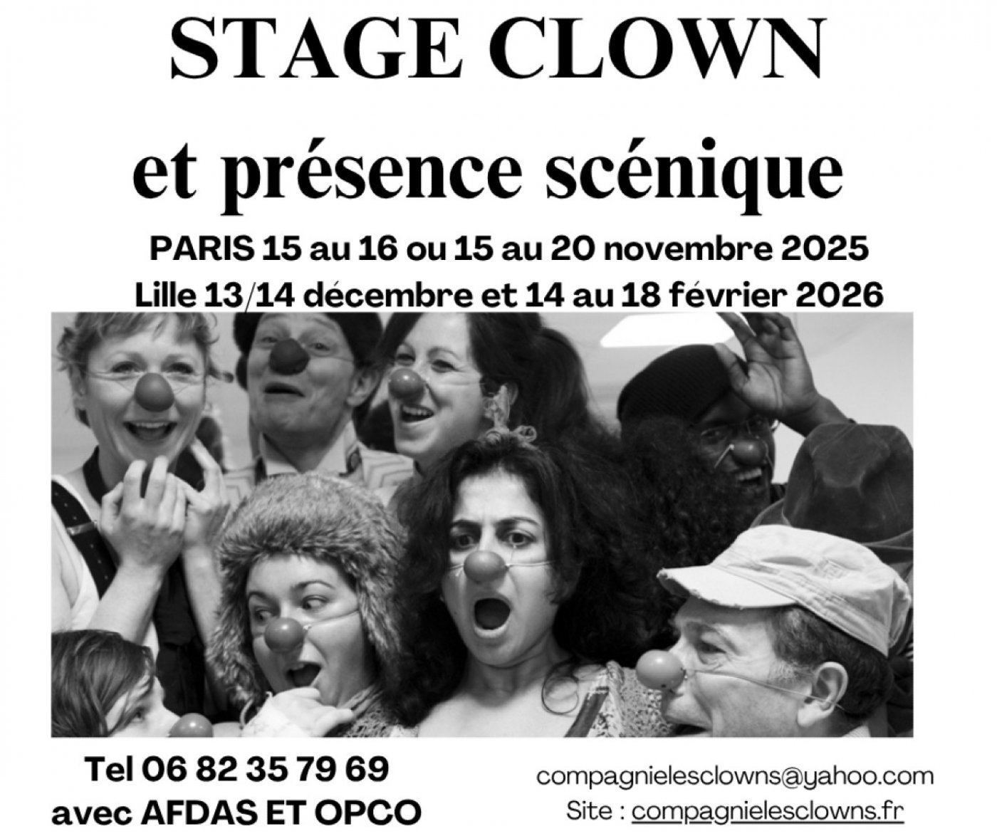 STAGE CLOWN & PRESENCE SCENIQUE, 13 December | Event in Lille | AllEvents