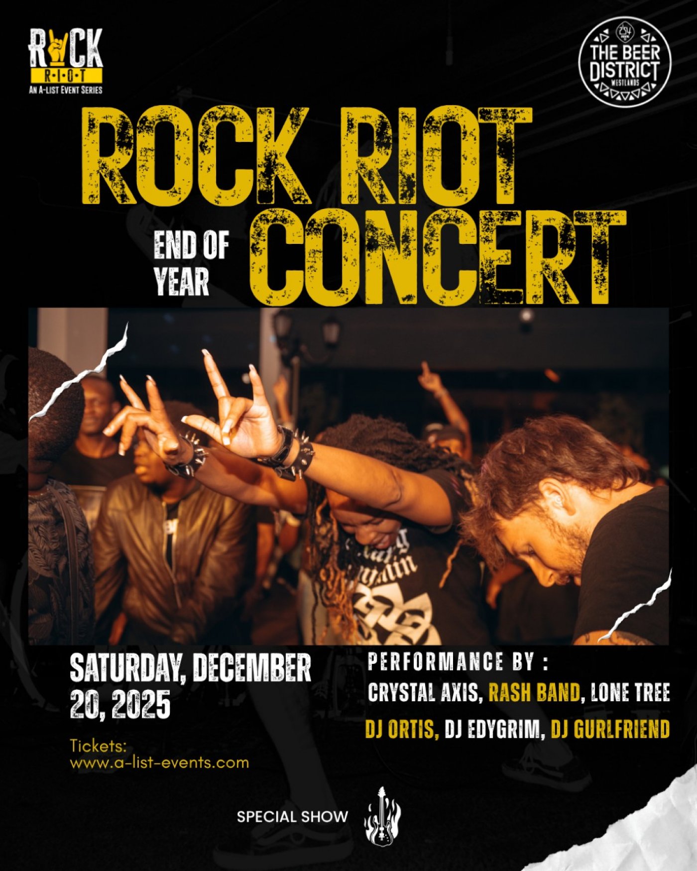 Rock Riot: End of Year Showdown, 20 December | Event in Nairobi | AllEvents