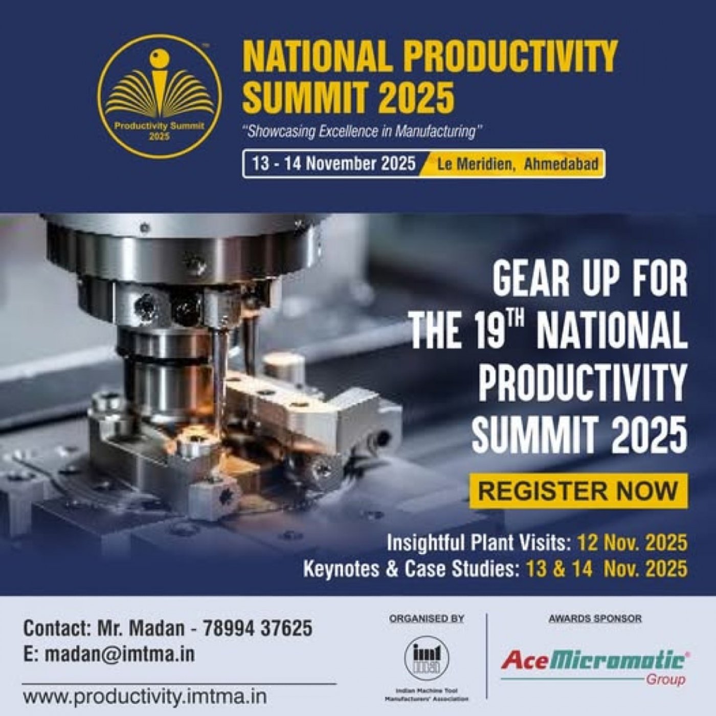 National Productivity Summit 2025 | Event in Ahmedabad | AllEvents