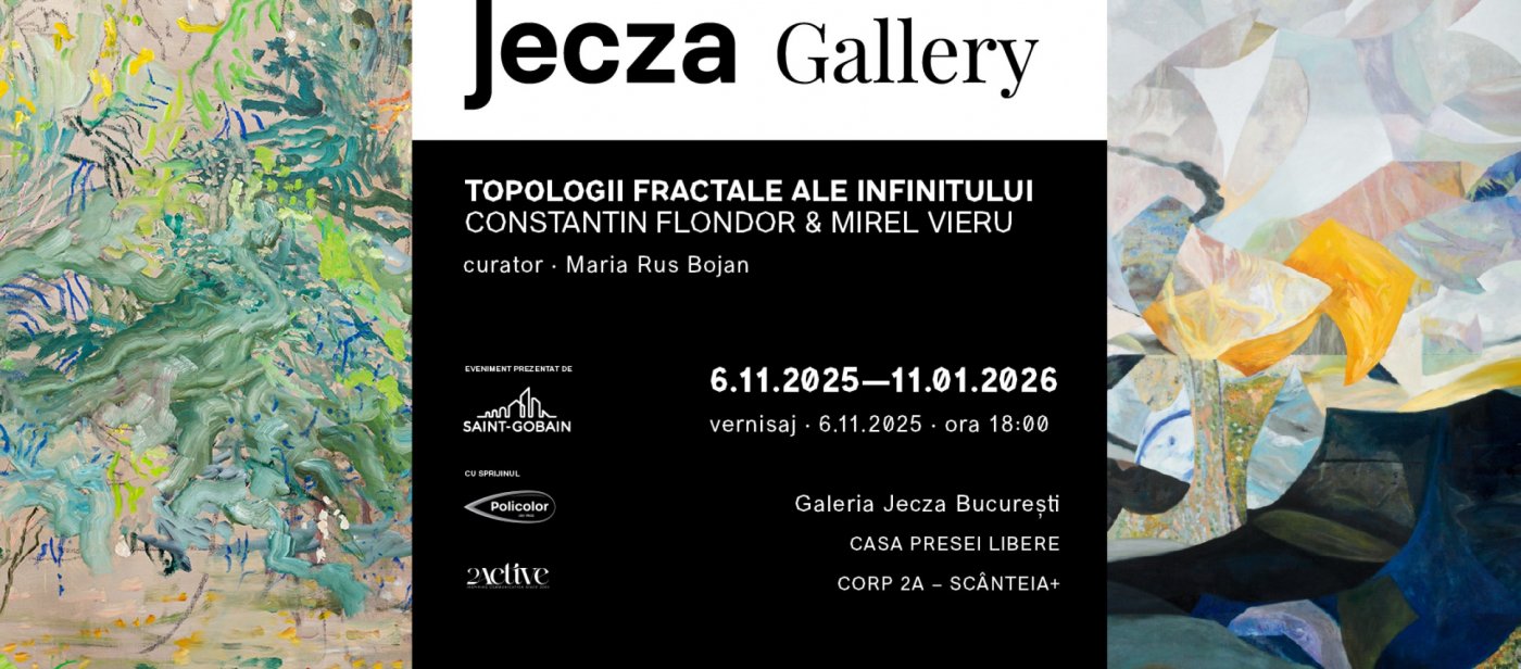 Topologii fractale ale infinitului - Constantin Flondor în dialog cu Mirel Vieru, 13 November | Event in Bucharest