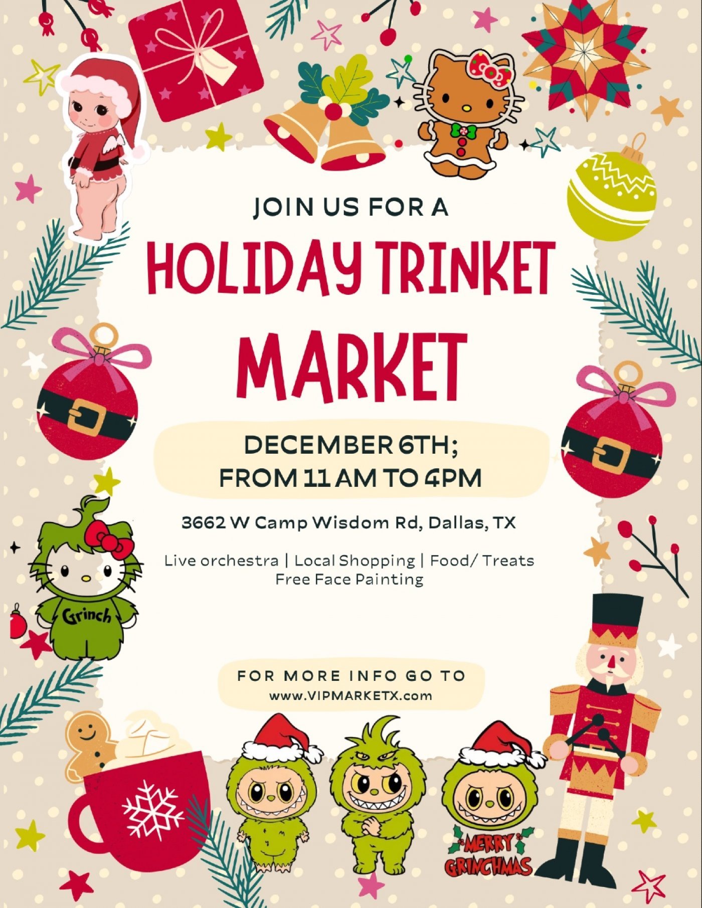 HOLIDAY TRINKET MARKET