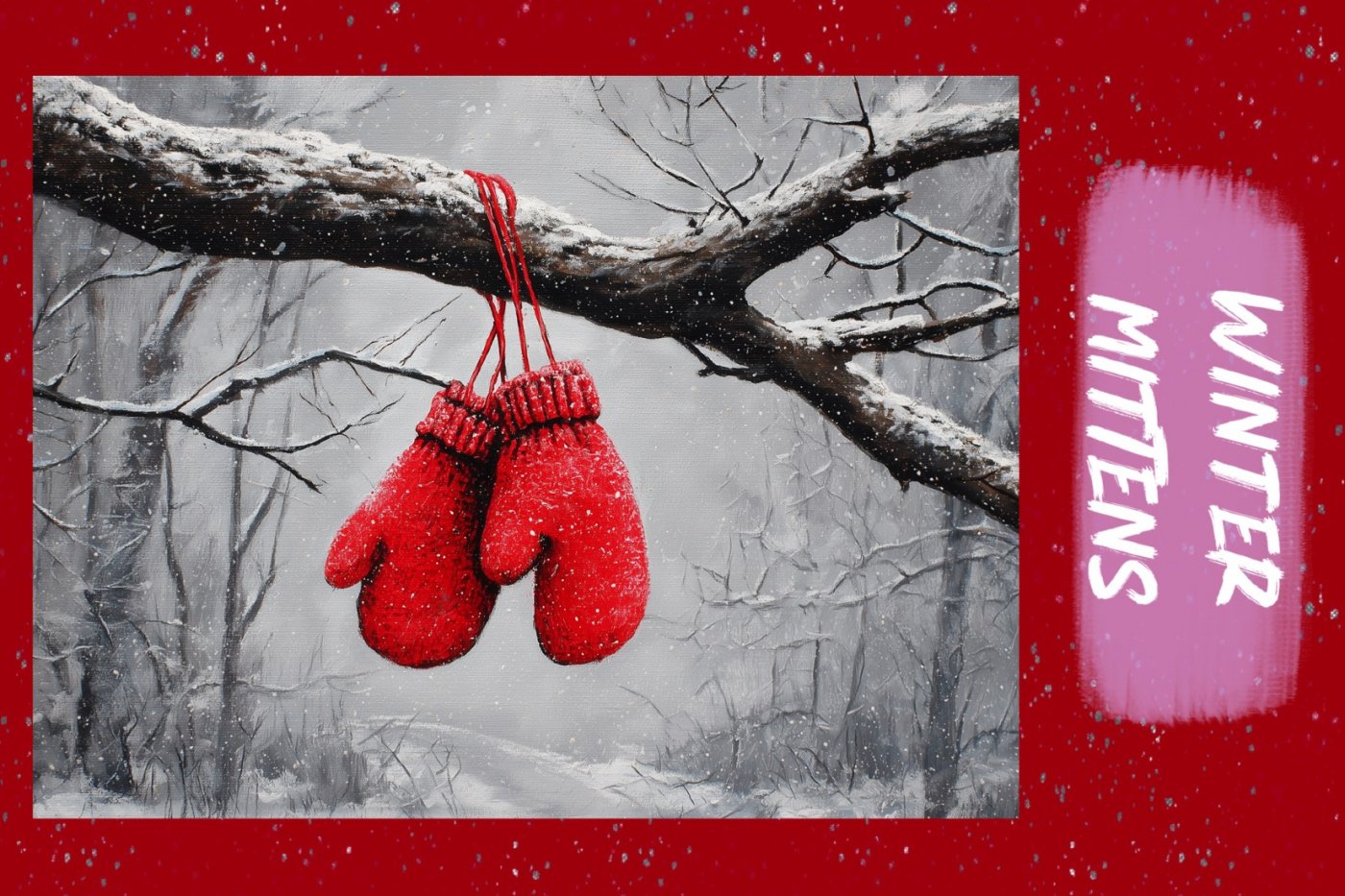 Paint and Sip Beginner Acrylic Painting at T's Hitchin Post: Winter Mittens, 22 November | Event in Port Crane