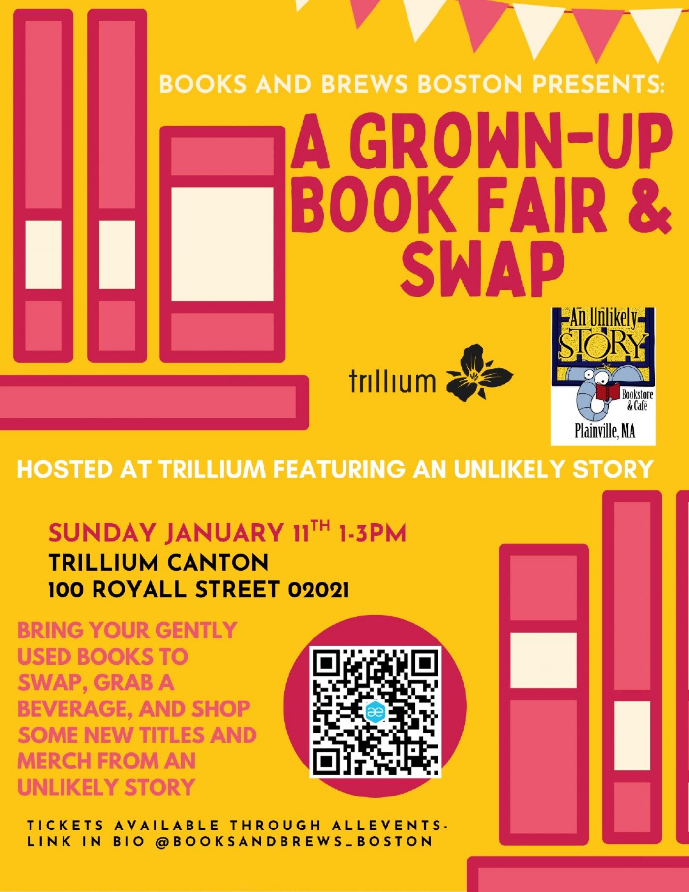A Grown-Up Book Swap, 11 January | Event in Canton | AllEvents