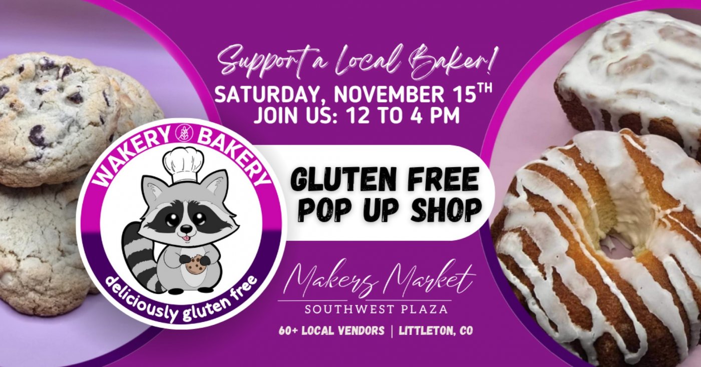 Gluten Free Pop Up with Wakery Bakery, 15 November | Event in Littleton | AllEvents
