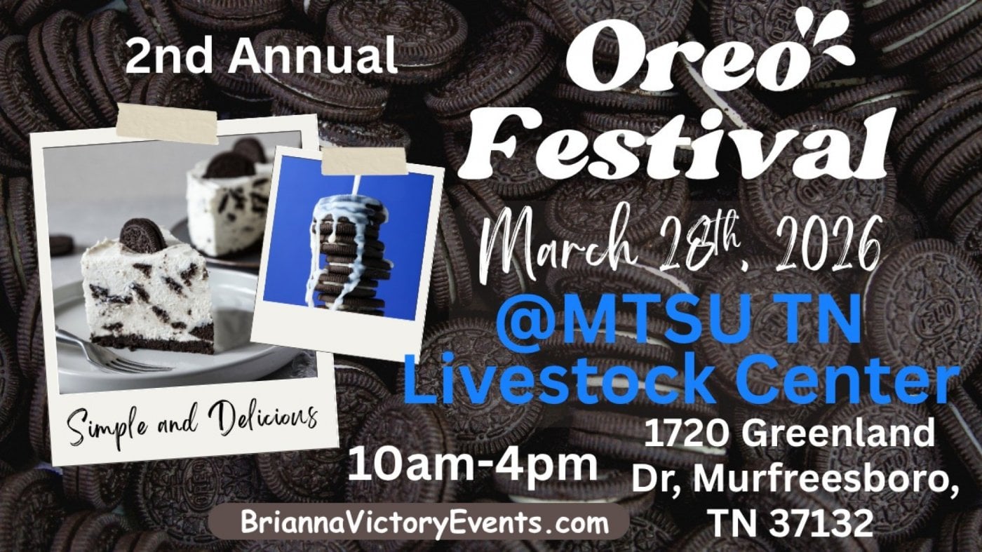 2nd Annual Oreo Festival, 28 March | Event in Murfreesboro | AllEvents