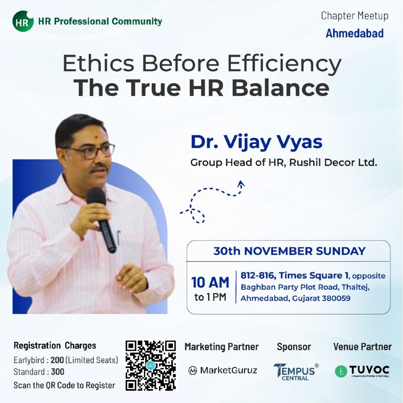 Ethics Before Efficiency: The True HR Balance, 30 November | Event in Ahmedabad | AllEvents