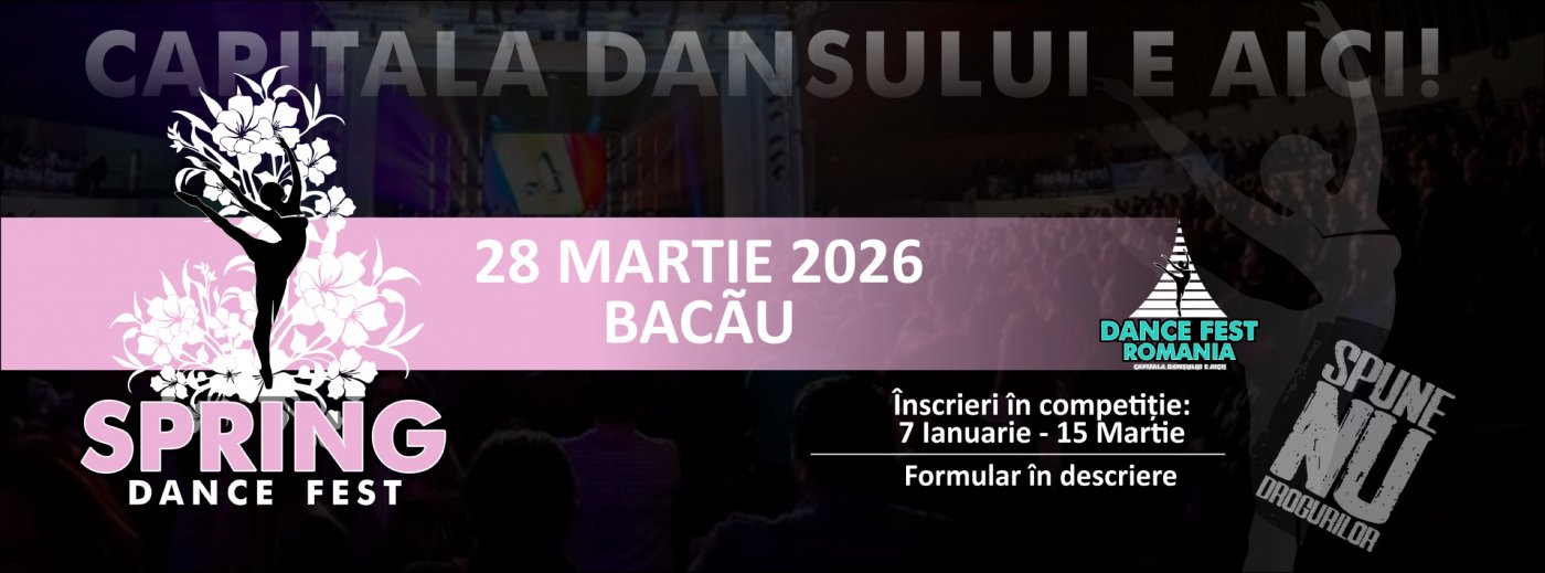 SPRING DANCE FEST 2026, 28 March | Event in Bacau | AllEvents