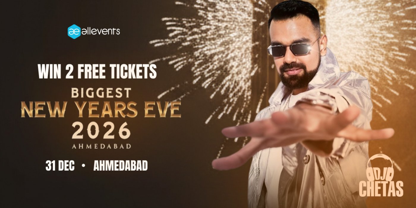 New Years Eve 2026 With DJ Chetas - Ahmedabad, 31 December | Event in Ahmedabad | AllEvents