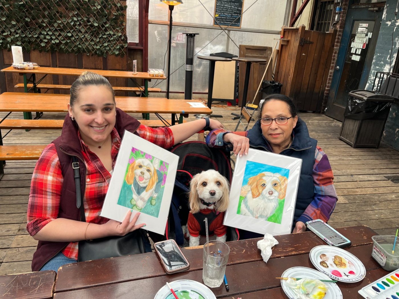 Pups and Pints -Paint Pet Portrait Fun...Dogs Welcome!  , 1 February | Event in New York City | AllEvents