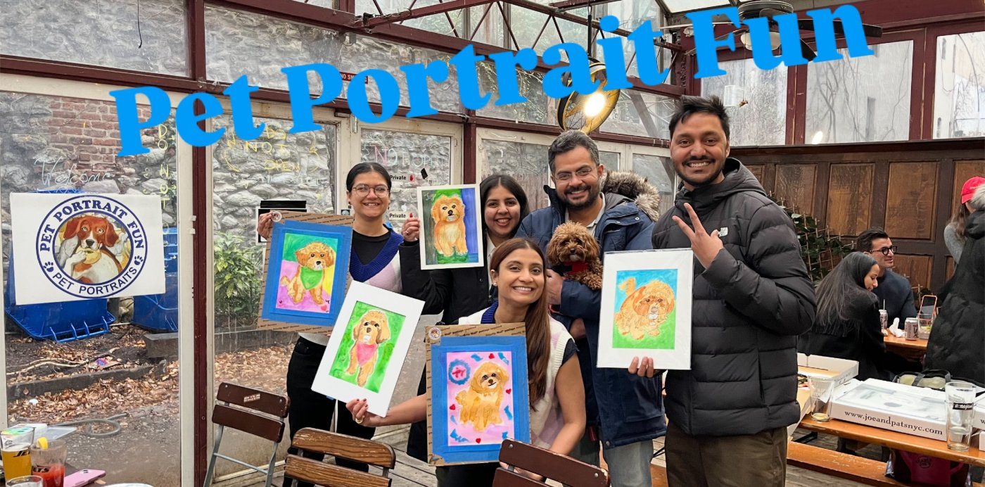 Pups and Pints -Paint Pet Portrait Fun...Dogs Welcome!  , 11 January | Event in New York City | AllEvents