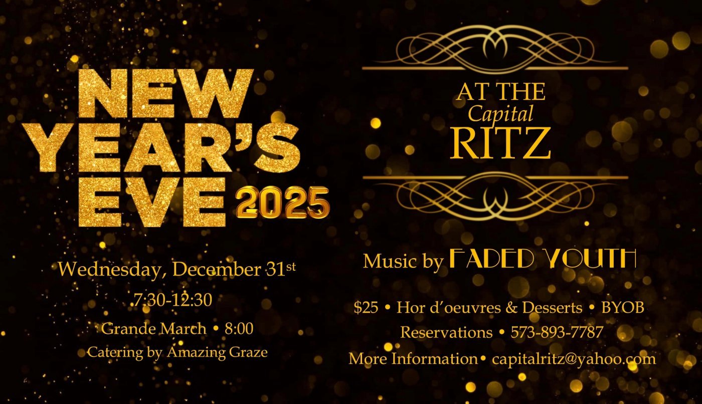 New Year’s Eve at Capital Ritz with Faded Youth